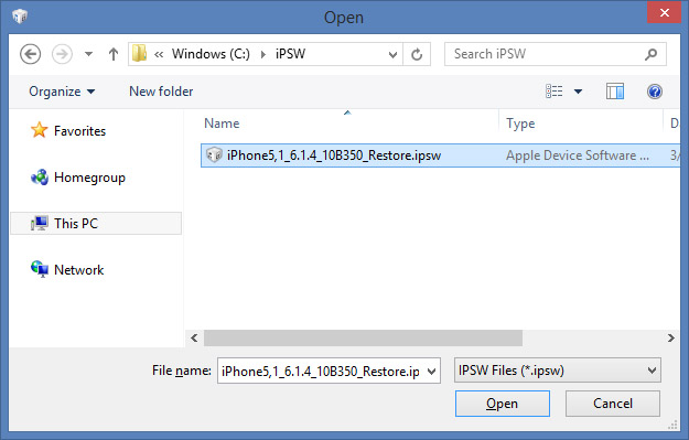 Ipsw Downgrade Tool Windows